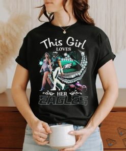 This is loves her philadelphia eagles jalen hurts hearts diamond 2024 shirt