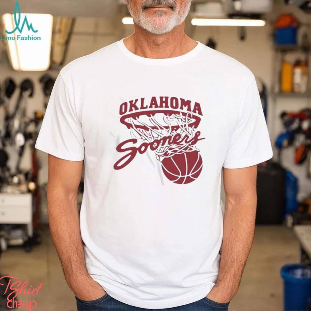 Throwback Oklahoma sooners basketball T shirt Throwback Oklahoma sooners basketball T shirt