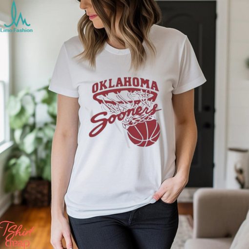 Throwback Oklahoma sooners basketball T shirt