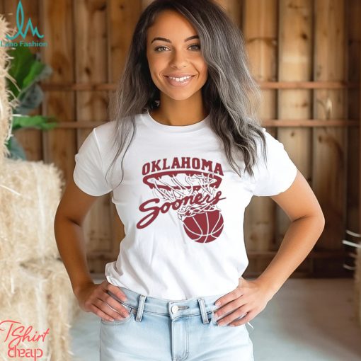 Throwback Oklahoma sooners basketball T shirt