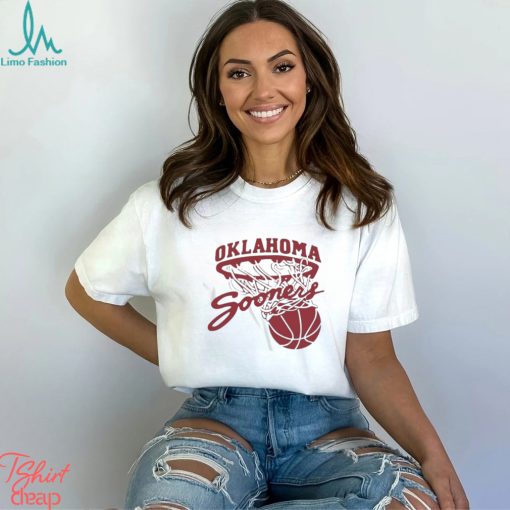 Throwback Oklahoma sooners basketball T shirt