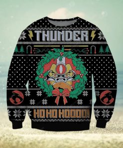 Thunder Ho Ho Ho Ugly Christmas Sweater Perfect Holiday Gift