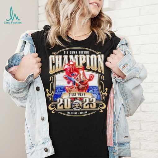 Tie down Roping Champion Riley Webb 2023 shirt