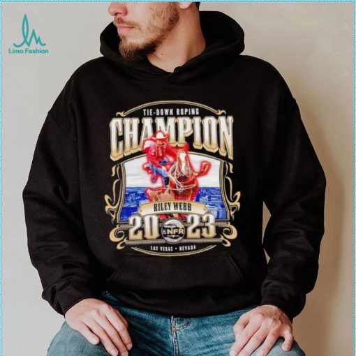 Tie down Roping Champion Riley Webb 2023 shirt