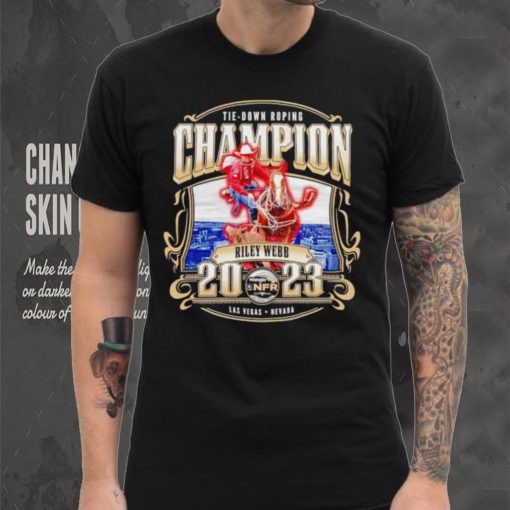 Tie down Roping Champion Riley Webb 2023 shirt