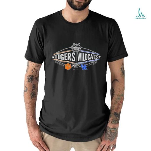 Tiger Clemson vs Wildcats Kentucky 2023 TaxSlayer Gator Bowl trending shirt