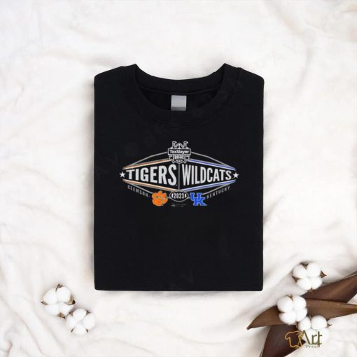 Tiger Clemson vs Wildcats Kentucky 2023 TaxSlayer Gator Bowl trending shirt