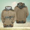 North Carolina Tie Dye 3D Printed Hoodie