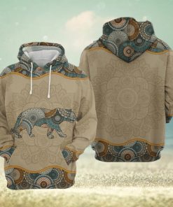 Tiger Mandala 3D Printed Hoodie