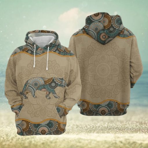 Tiger Mandala 3D Printed Hoodie