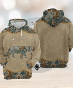 Tiger Mandala 3D Printed Hoodie