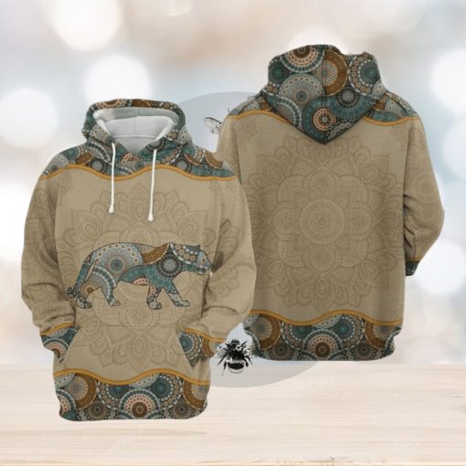 Tiger Mandala 3D Printed Hoodie