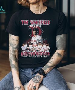 Tim Wakefield 1966 – 2023 Boston Red Sox Thank You For The Memories T Shirt