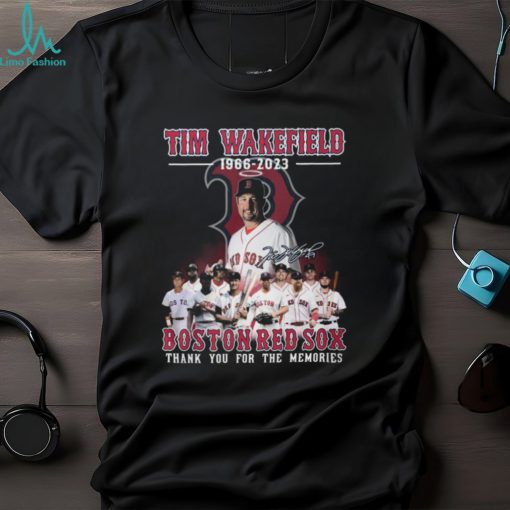 Tim Wakefield 1966 – 2023 Boston Red Sox Thank You For The Memories T Shirt