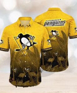 Time Aloha Shirt NHL Pittsburgh Penguins Hawaiian Shirt