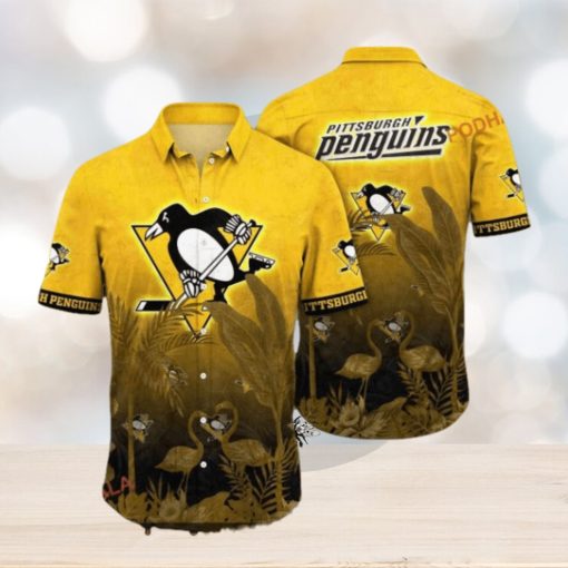 Time Aloha Shirt NHL Pittsburgh Penguins Hawaiian Shirt