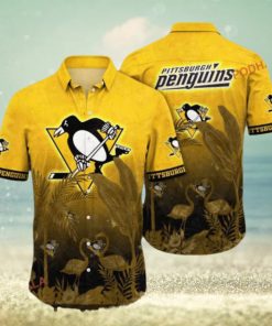 Time Aloha Shirt NHL Pittsburgh Penguins Hawaiian Shirt