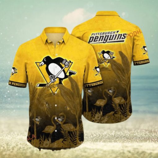 Time Aloha Shirt NHL Pittsburgh Penguins Hawaiian Shirt