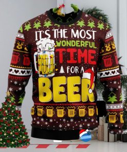 Time For Beer Christmas Ugly Sweater