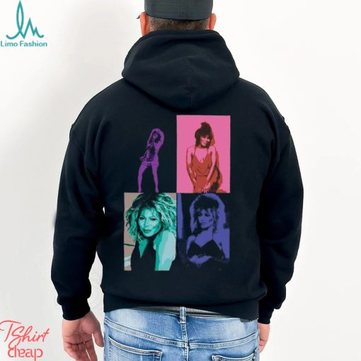 Tina Turner Portrate Tee Musical Queen Of Rock Sweatshirt