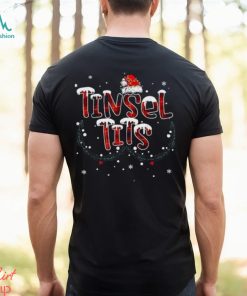Tinsel tits & jingle balls funny matching christmas couples t shirt