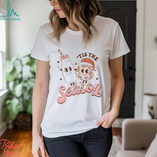 Tis The Season Milk And Cookie Graphic Sweatshirt T Shirt