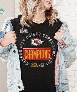 Toddler Nike Anthracite Kansas City Chiefs Super Bowl LVII Champions Locker Room Trophy Collection T Shirt