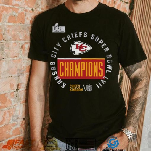 Toddler Nike Anthracite Kansas City Chiefs Super Bowl LVII Champions Locker Room Trophy Collection T Shirt