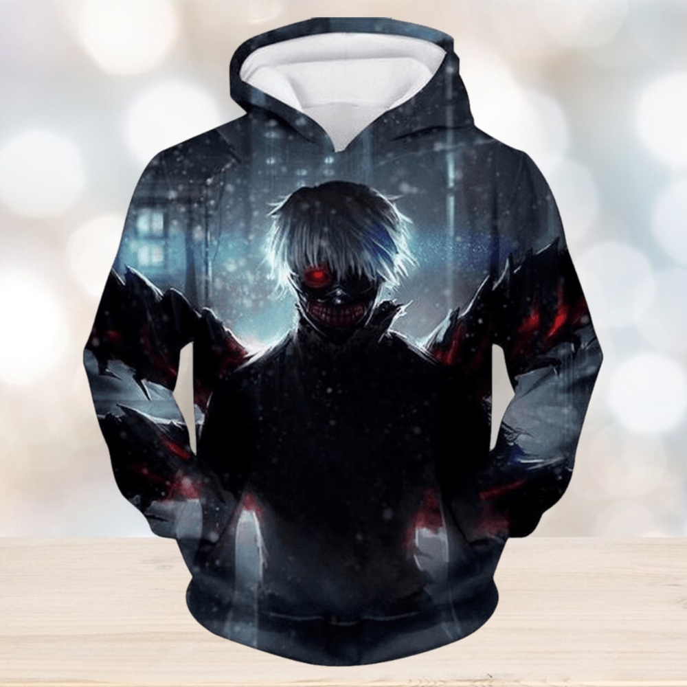 Tokyo Ghoul 3D Printed Hoodie Ver 37 Tokyo Ghoul 3D Printed Hoodie Ver 37