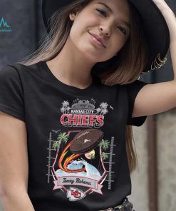 Tommy Bahama Black Kansas City Chiefs Tidal Kickoff Camp Shirt
