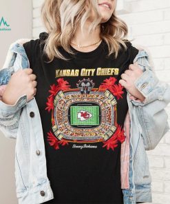 Tommy Bahama Black Kansas City Chiefs Top of Your Game Shirt