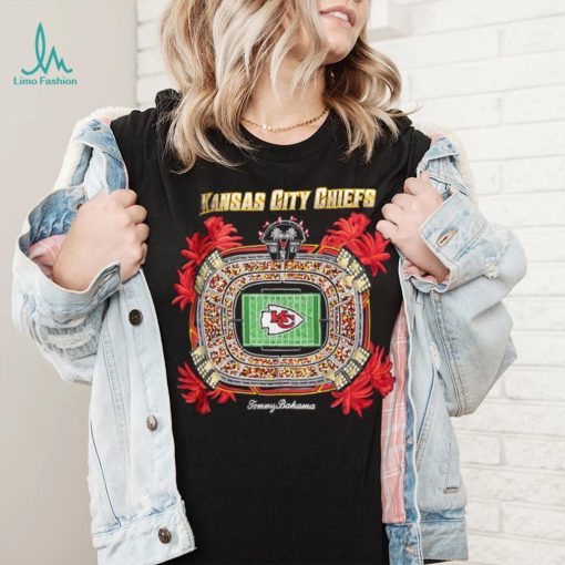 Tommy Bahama Black Kansas City Chiefs Top of Your Game Shirt