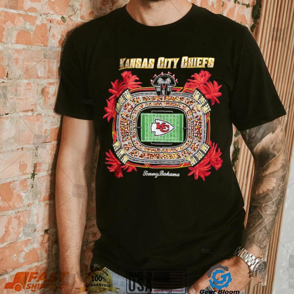 Tommy Bahama Black Kansas City Chiefs Top of Your Game Shirt Tommy Bahama Black Kansas City Chiefs Top of Your Game Shirt