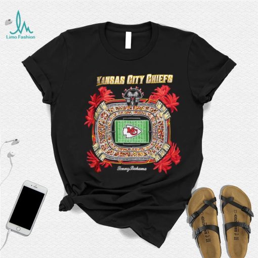 Tommy Bahama Black Kansas City Chiefs Top of Your Game Shirt