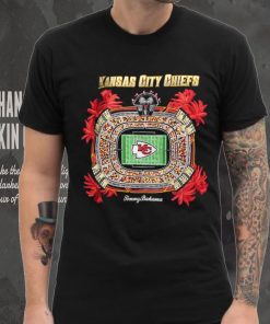 Tommy Bahama Black Kansas City Chiefs Top of Your Game Shirt