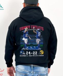 Tommy Cutlets NY Giants 24 22 Green Bay Packers December 11 2023 Metlife Stadium T Shirt
