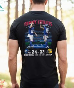 Tommy Cutlets NY Giants 24 22 Green Bay Packers December 11 2023 Metlife Stadium T Shirt