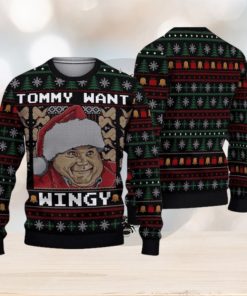 Tommy Want Wingy Funny Christmas Ugly Sweater