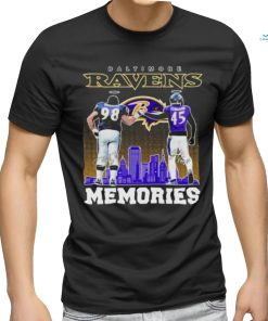 Tony Siragusa And Jaylon Ferguson Baltimore Ravens Memories Signatures Shirt