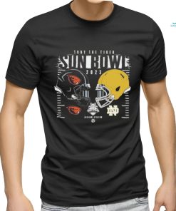 Tony The Tiger Sun Bowl 2023 Helmet Head To Head Matchup Oregon State And Notre Dame T Shirt, hoodie, sweater, long sleeve and tank top Tony The Tiger Sun Bowl 2023 Helmet Head To Head Matchup Oregon State And Notre Dame T Shirt