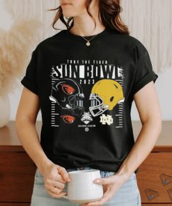 Tony The Tiger Sun Bowl 2023 Helmet Head To Head Matchup Oregon State And Notre Dame T Shirt, hoodie, sweater, long sleeve and tank top Tony The Tiger Sun Bowl 2023 Helmet Head To Head Matchup Oregon State And Notre Dame T Shirt