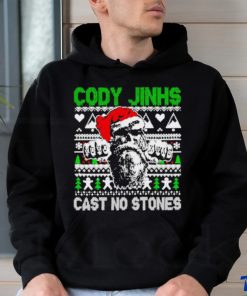 Top Cody Jinks cast no stones ugly Christmas shirt