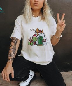 Top The Grinch X Peanuts Grinch Nuts The Mean One Cartoon Christmas T Shirt