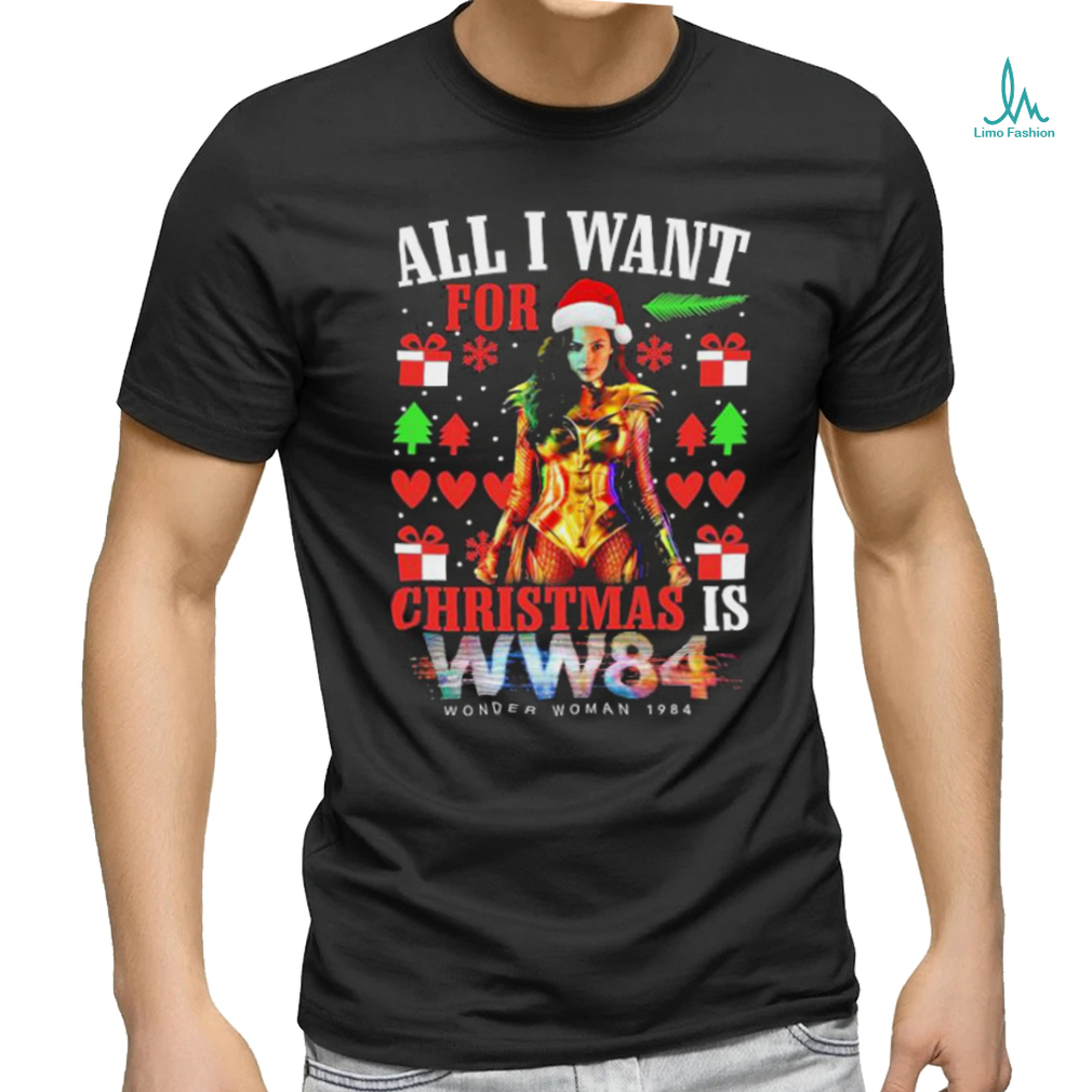 Top Wonder Woman 1984 Christmas Unisex T Shirt Top Wonder Woman 1984 Christmas Unisex T Shirt
