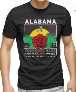 Top alabama Crimson Tide 2024 rose bowl game Pasadena California shirt, hoodie, sweater, long sleeve and tank top Top alabama Crimson Tide 2024 rose bowl game Pasadena California shirt