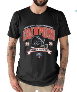 Top boise State Broncos 2023 Mountain West Football Conference Champions T Shirt