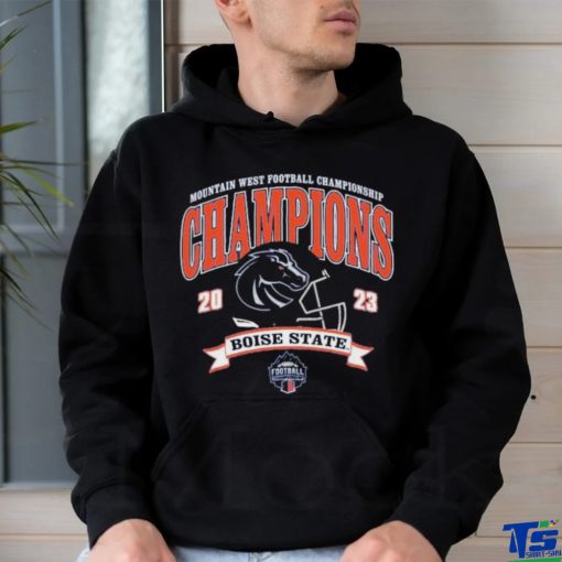 Top boise State Broncos 2023 Mountain West Football Conference Champions T Shirt