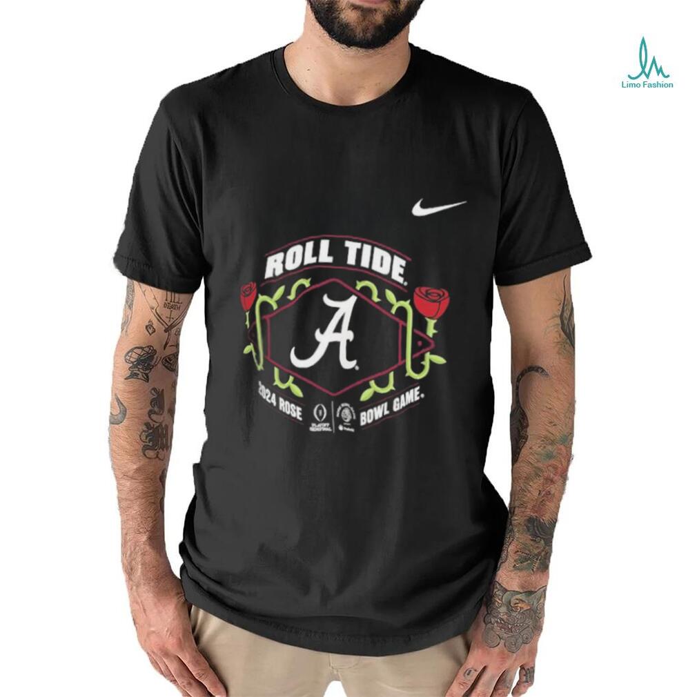 Top college Football Playoff Nike 2024 #4 Alabama Rose Bowl Bound shirt Top college Football Playoff Nike 2024 #4 Alabama Rose Bowl Bound shirt