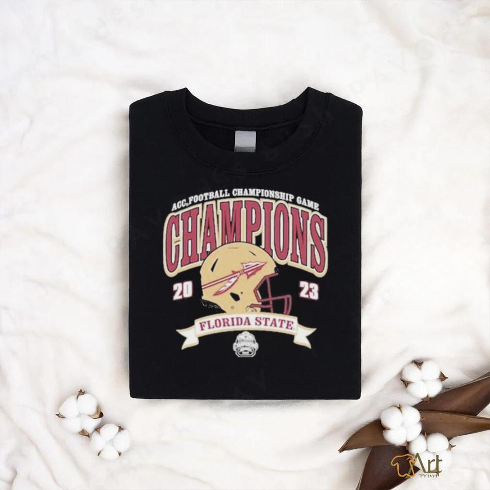 Top florida State Seminoles 2023 ACC Football Conference Champions T Shirt Top florida State Seminoles 2023 ACC Football Conference Champions T Shirt