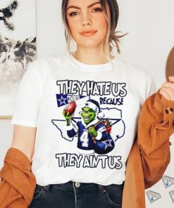 Top grinch they hate us because they ain’t us Dallas Cowboys football Xmas gift shirt